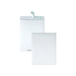 Quality Park Tyvek Tech-No-Tear Redi-Strip Catalog Envelopes, 10