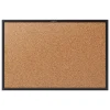 Clearance Classic Cork Bulletin Board, Black Frame, 2'W x 1.5'H (2301B) Bulletin