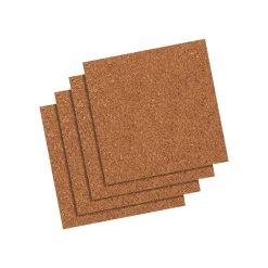 Sale Cork Bulletin Boards, Frameless, 1'H x 1'W (102) Bulletin