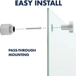 Infinity Glass Dry-Erase Whiteboard, 6' x 4' (G7248F) Dry Erase