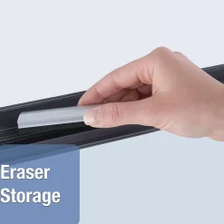 Hot InView Total Erase Dry-Erase Whiteboard, Steel Frame, 3' x 2' (72982) Dry Erase