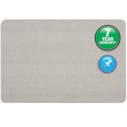 Sale Oval Office Fabric Bulletin Board, Frameless, 3' x 2' (7683G) Bulletin