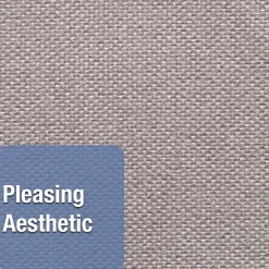 Sale Oval Office Fabric Bulletin Board, Frameless, 3' x 2' (7683G) Bulletin