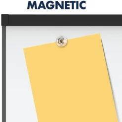 Best Prestige 2 Magnetic Mobile Presentation Whiteboard Easel, 6' x 4' (ECM64P2) Dry Erase