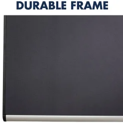 Online Prestige Plus Magnetic Fabric Bulletin Board, Aluminum Frame, 4'H x 6'W (MB547A) Bulletin