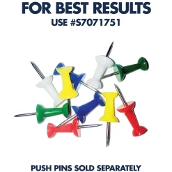 Online Prestige Plus Magnetic Fabric Bulletin Board, Aluminum Frame, 4'H x 6'W (MB547A) Bulletin