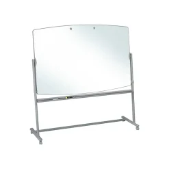 New Reversible Total Erase Dry-Erase Whiteboard, Steel Frame, 6' x 4' (3640TE) Dry Erase