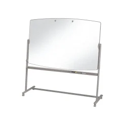 New Reversible Total Erase Dry-Erase Whiteboard, Steel Frame, 6' x 4' (3640TE) Dry Erase