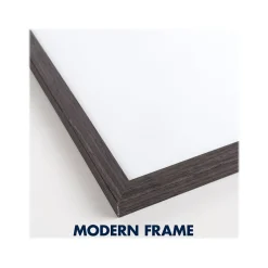 Online Steel Dry-Erase Whiteboard, Gray Frame, 2' x 1.5' (Q052317W00-STPR) Dry Erase