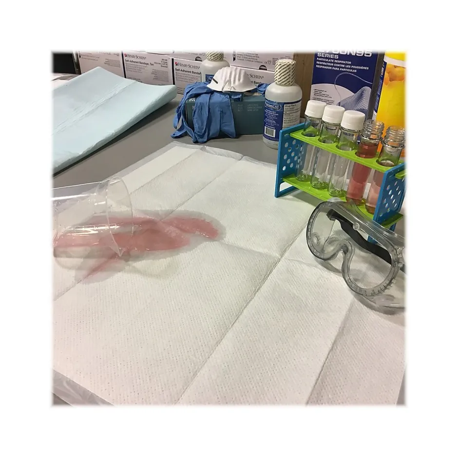 Sorbents & Spill Control<Quick Dam Drip Mat, 24", Up to 0.25 Gal. 100/Box (WUBM-100)