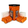 Sorbents & Spill Control<Quick Dam Grab & Go 41-Piece Indoor Flood Bucket Kit (WUGG-V)