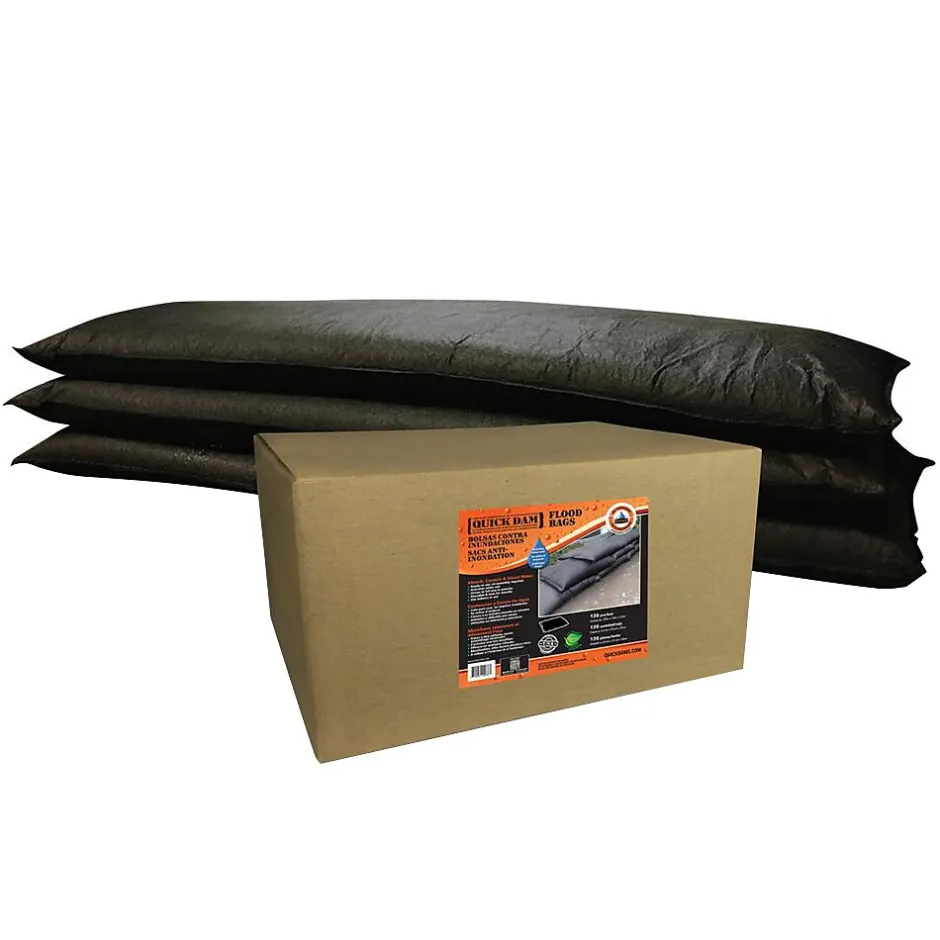 Sorbents & Spill Control<Quick Dam Jumbo Flood Bag, 48", Up to 8 Gal., 25/Box (QD1248-25)