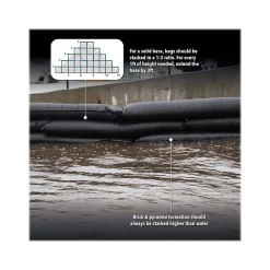 Sorbents & Spill Control<Quick Dam Jumbo Flood Bag, 48", Up to 8 Gal., 25/Box (QD1248-25)