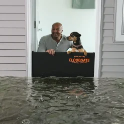 Sorbents & Spill Control<Quick Dam Universal Flood Gate, Flood Doorway Control, Expands 30"-35" (QDFG30)