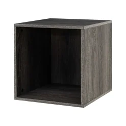 Hot 15.75" Storage Cabinet with 1 Shelf, Weathered Gray (G115002100) Storage Cabinets