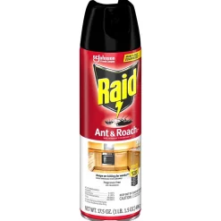 Pest Control<Raid Ant & Roach Killer 26 Aerosol for Ants & Roaches, Fragrance Free, 17.5 oz (697318)