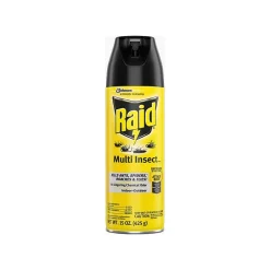 Pest Control<Raid Multi Insect Killer, Indoor/Outdoor Aerosol Spray, 15 oz. (300819)