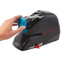 Rapid 5080e Professional Automatic Electric Stapler, 90 Sheet Capacity, Black (90147)