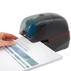 Rapid 5080e Professional Automatic Electric Stapler, 90 Sheet Capacity, Black (90147)