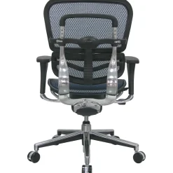 Discount Raynor Eurotech Ergo human Mesh Mid Back Task Chair, Blue Office Chairs