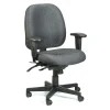 Raynor Fabric 4 x 4 Multi-function Task Chair, Charcoal Office Chairs