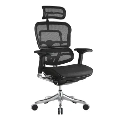 Clearance Ergo elite Mesh Task Chair, Black (ME22ERGLT-BLK) Office Chairs