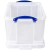 Really Useful Box Locking File Totes, Letter/Legal Size, Clear (32CL) Hot