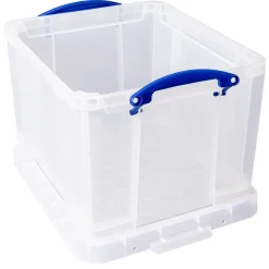 Really Useful Box Locking File Totes, Letter/Legal Size, Clear (32CL) Hot
