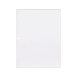 National Brand Rediform Unruled Filler Paper, 11" x 8.5", White, 100/Pack (RED20121) Clearance