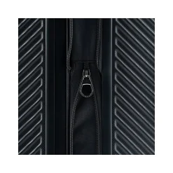 Reebok 2-Piece Hardside Spinner Carry-On Luggage Set, TSA Checkpoint Friendly, Black (HLG2102RB-BLACK)