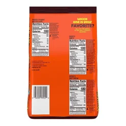 Chocolate<Reese's Milk Chocolate Peanut Butter Assortment Snack Size Candy, Individually Wrapped, 32.06 oz, Bulk Party Bag (3400093922)
