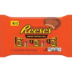 Chocolate<Reese's Peanut Butter Milk Chocolate Cup, 9 oz., 2/Pack (246-01011)