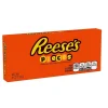 Chocolate<Reese's Pieces Peanut Butter Milk Chocolate Pieces, 4 oz., 12/Carton (HEC11470)
