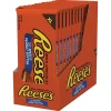 Chocolate<Reese's XL Peanut Butter Milk Chocolate Candy Bar, 4.25 oz., 12/Carton (HEC44266)