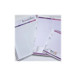 RE-FOCUS THE CREATIVE OFFICE Premium Legal Pad, Ruled, 8.5" x 11.75", Pink, 30 Sheets/Pad, 2 Pads (40002) Clearance