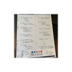 RE-FOCUS THE CREATIVE OFFICE Premium Legal Pad, Ruled, 8.5