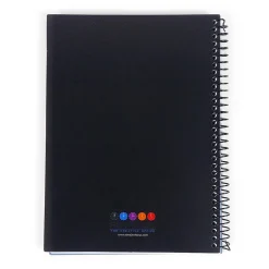 RE-FOCUS THE CREATIVE OFFICE on the GO Notepad, College Ruled, Black, 142 Sheets/Pad (88001) Best