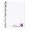 RE-FOCUS THE CREATIVE OFFICE on the GO Notepad, 6" x 8", College Ruled, White, 142 Sheets/Pad (88002) Hot