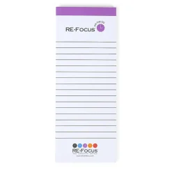 RE-FOCUS THE CREATIVE OFFICE on the GO Notepad, 3.5