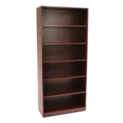 New Legacy 71" High Bookcase, Mahogany (LBC7132MH) Bookcases