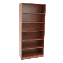 Sale Legacy Collection 71-inch 5-Shelf High Bookcase, Cherry Bookcases