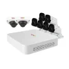 Security Cameras & Systems<REVO America Ultra HD Audio Capable 8 Channel 2 TB NVR Surveillance System with 8 Cameras (RU82D2GB6GA-2T)