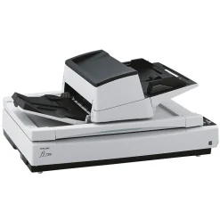 Desktop Scanners<Ricoh fi-7700 PA03740-B005 Duplex Flatbed Document Scanner, Black/White