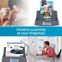 Portable Scanners<Ricoh ScanSnap IX1600 PA03770-B615 Wireless Duplex Document Scanner, White