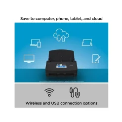 Portable Scanners<Ricoh Scansnap IX1600 Receipt Edition, Black (PA03770-B675)