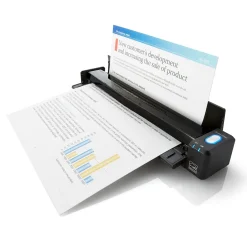 Portable Scanners<Ricoh ScanSnap iX100 Wireless Portable Scanner, Black (PA03688-B005)