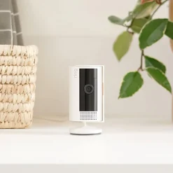 Security Cameras & Systems<Ring Indoor Wired Security Camera, 2nd Generation, Black (B0B6GJBKRK)