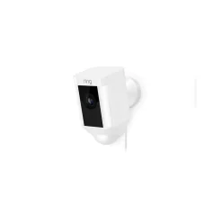 Security Cameras & Systems<Ring Spotlight WiFi Indoor/Outdoor Cam, Wired (Plug-In), White (8SH1P7-WEN0)