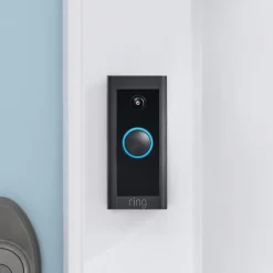 Smart Doorbells<Ring WiFi Smart Video Doorbell & Chime, Black (B09NLDYGHQ)
