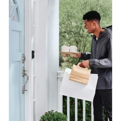 Smart Doorbells<Ring WiFi Smart Video Doorbell & Chime, Black (B09NLDYGHQ)